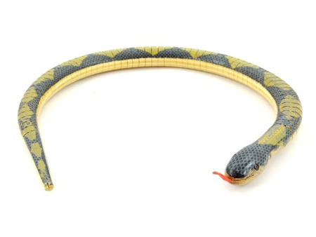 WĄŻ DREWNIANY, ZABAWKA JAK ŻYWY (INDIE, 55 CM)