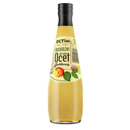 Ocet jabłkowy Octim ekologiczny z polskich jabłek 300 ml 