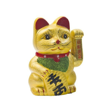 MANEKI NEKO JAPOŃSKI KOT SZCZĘŚCIA I BOGACTWA (FIGURKA, AMULET)