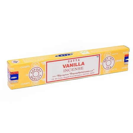 Kadzidła Satya Wanilia kadzidełka trociczki 15g