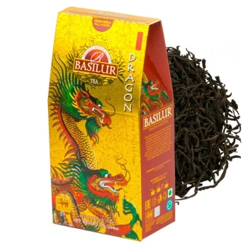 Czarna herbata cejlońska liściasta premium, Gold Dragon Basilur 75g