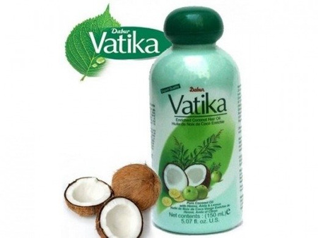 OLEJ KOKOSOWY DO WŁOSÓW DABUR VATIKA INDIE 150ml