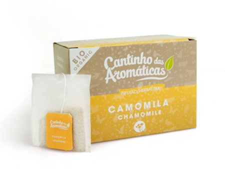 RUMIANEK RZYMSKI BIO CANTINHO DAS AROMATICAS W TOREBKACH 20 SZT (ECOCERT, HERBATKA ZIOŁOWA)