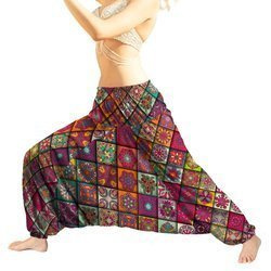 Szarawary spodnie alladynki kolorowe (joga, fitness, na lato)
