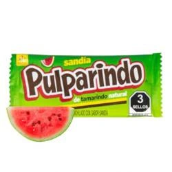 Baton Pulparindo, z tamaryndowca o smaku arbuza De la rosa Meksyk