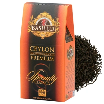 Czarna herbata cejlońska, liściasta Orange Pekoe, Basilur 100g