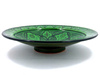 TALERZ MAROKAŃSKI ZIELONY (MAROKO, CERAMIKA, 36CM)