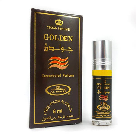 Oryginalne perfumy arabskie Al Rehab Golden, 6 ml 