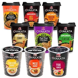 Zestaw Oyakata 9 rodzajów  dań (makaron instant, błyskawiczne)