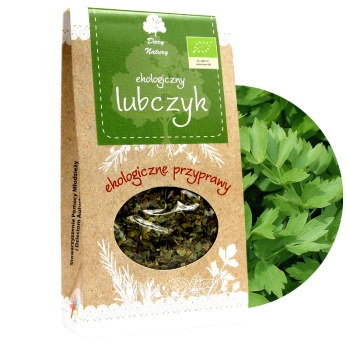 Lubczyk suszony liść lubczyku eko bio Dary Natury 20g