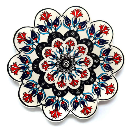 PODSTAWKA CERAMICZNA POD GORĄCE NACZYNIA (RĘKODZIEŁO TURCJA 18CM)