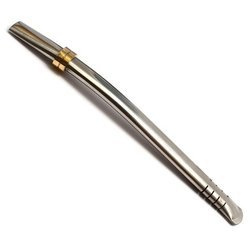 Bombilla Iguazu ze złotym pierścieniem Yerba Mate 16cm