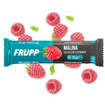 Frupp baton liofilizowany malinowy bez glutenu Celiko 10g