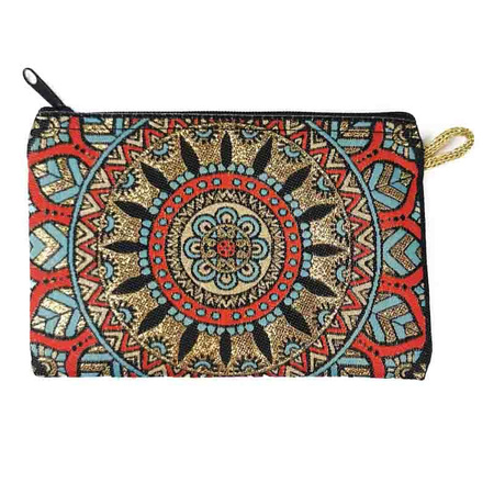 Orientalna saszetka, kolorowa kosmetyczka (etui, Turcja 10X15cm)