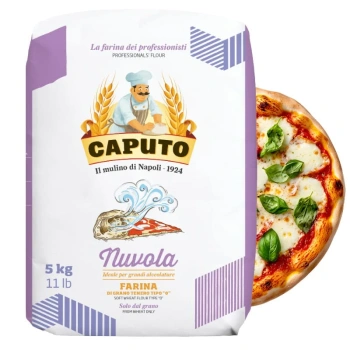 Włoska mąka pszenna do pizzy typ 0 Nuvola Pizzeria Caputo 5kg