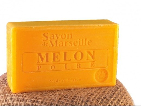 MYDŁO MARSYLSKIE MELON GRUSZKA (100G, 72% OLEJU, FRANCJA)