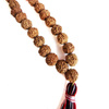 Sznur modlitewny mala buddyjska rudraksha  Indie, różaniec 