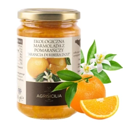 Marmolada z pomarańczy sycylijskich bio, 360g Agrisicilia