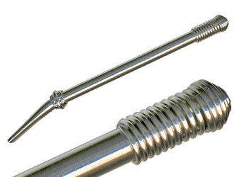 BOMBILLA SPIRALNA ZE SREBRNYM PIERŚCIENIEM (YERBA MATE)