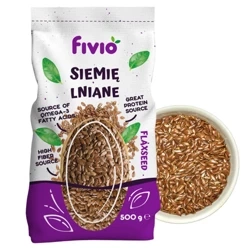 SIEMIĘ LNIANE, NASIONA LNU, ZIARNO 500G