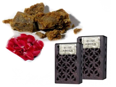 KOSTKA ZAPACHOWA  ROSE AMBER (RÓŻA, AMBER)