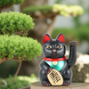 Maneki Neko japoński kot szczęścia i bogactwa (czarny)