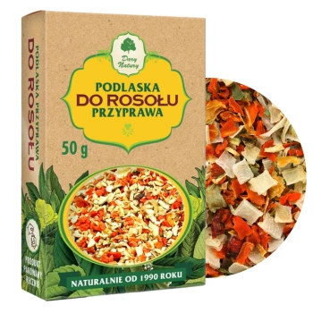 Przyprawa do rosołu mieszanka przypraw bez soli Dary Natury 50g