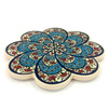 Podstawka ceramiczna pod gorące naczynie (rękodzieło Turcja) 18 cm m 