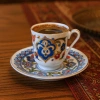 Filiżanki do kawy po turecku Gozde Mavi, turecka porcelana, zestaw 6 szt.