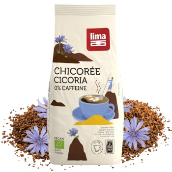Cykoria do picia zamiennik kawy bez kofeiny bio Lima 500g