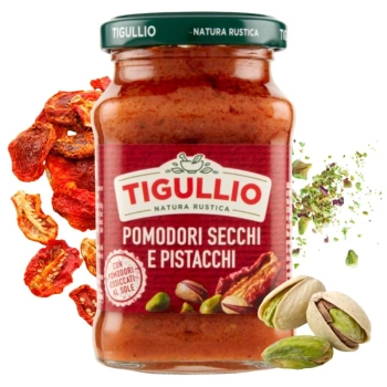 Włoskie pesto sos suszone pomidory i pistacje Tigullio 185g
