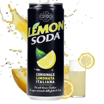 Napój gazowany Lemonsoda włoska lemoniada Crodo 330ml
