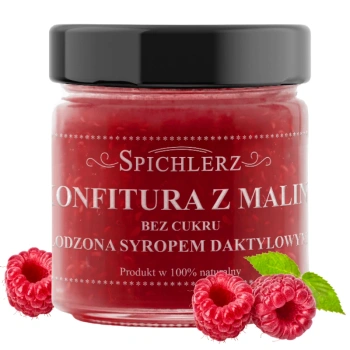 Konfitura z malin bez cukru Spichlerz 100g