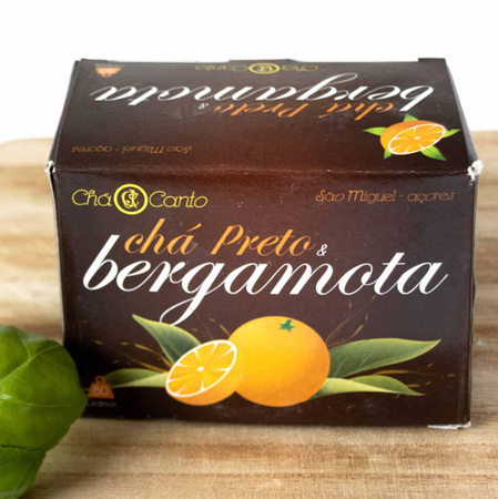 Herbata czarna liściasta z Azorów z bergamotką (Gorreana, 80g, Portugalia)