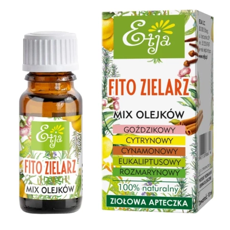 Naturalny olejek eteryczny Fito Zielarz,  antyseptyk, mieszanka olejków, 10ml 