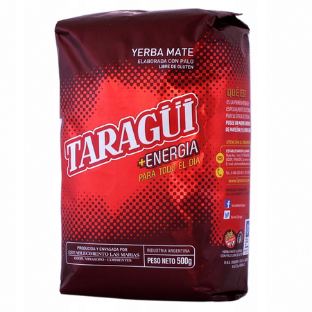 YERBA MATE TARAGUI ENERGIA 500G (Argentyna, ENERGY)