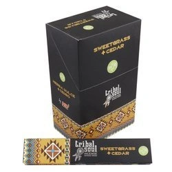 Kadzidełka Tribal Soul słodka trawa+cedr incense, zapach, medytacja, joga