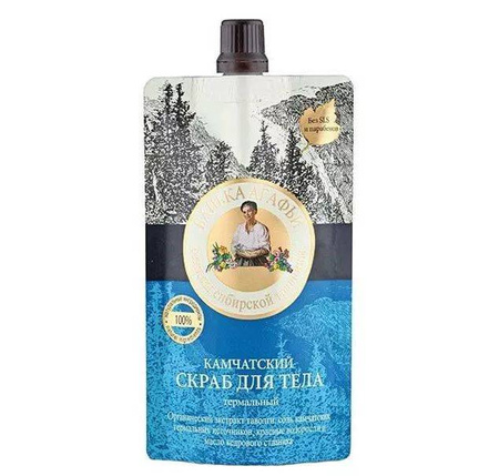 SCRUB DO CIAŁA PEELING KAMCZACKI TERMALNY BANIA AGAFII 100ML