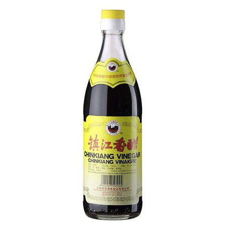 Ocet ryżowy do sushi ciemny, Chinkiang, 550 ml 