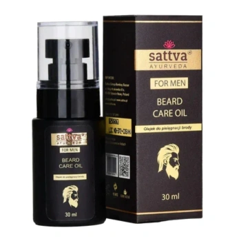 Naturalny olejek do brody, nawilżenie i regeneracja, Sattva 30ml