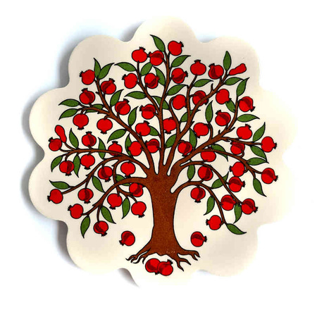 PODSTAWKA CERAMICZNA POD GORĄCE NACZYNIA (RĘKODZIEŁO TURCJA 18CM)