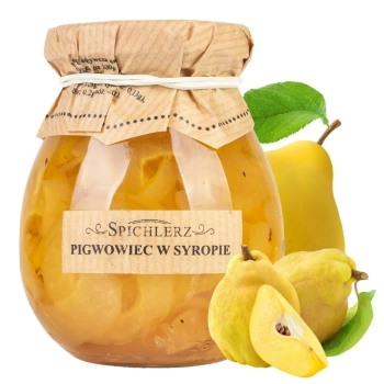 Pigwa w syropie do herbaty pigwowiec Spichlerz 260g