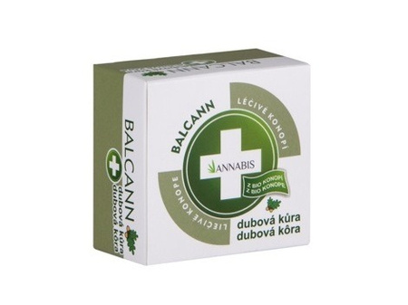 MAŚĆ KONOPNA Z KORĄ DĘBU 50ml (BALCANN)