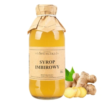 Syrop imbirowy do herbaty, Spichlerz 330 ml