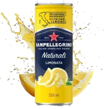 Limonata włoski napój gazowany cytrynowy San Pellegrino 330 ml