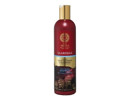 SZAMPON DO WŁOSÓW NAWILŻAJĄCY WŁOSY FARBOWANE SUCHE 400ML WILD SIBERICA SAAREMAA