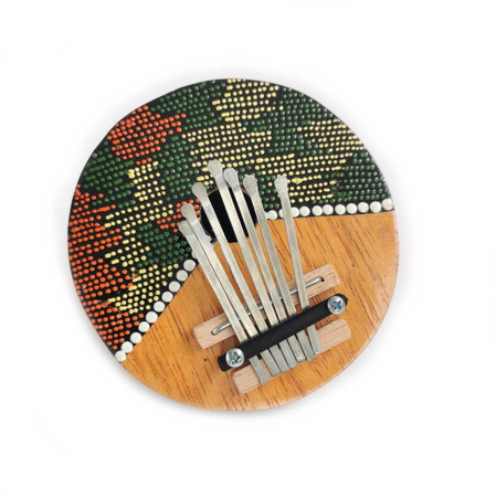 Kalimba instrument etniczny (drewniany, kokos)