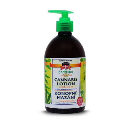 Żel do masażu 5% oleju konopnego 500ml bio