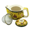 Czajnik do herbaty ceramiczny z zaparzaczem orientalny wzór 350ml prezent