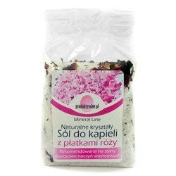 SÓL DO KĄPIELI Z PŁATKAMI RÓŻY 300G RELAKS RÓŻA